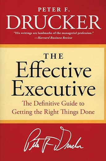 The Effective Executive book cover